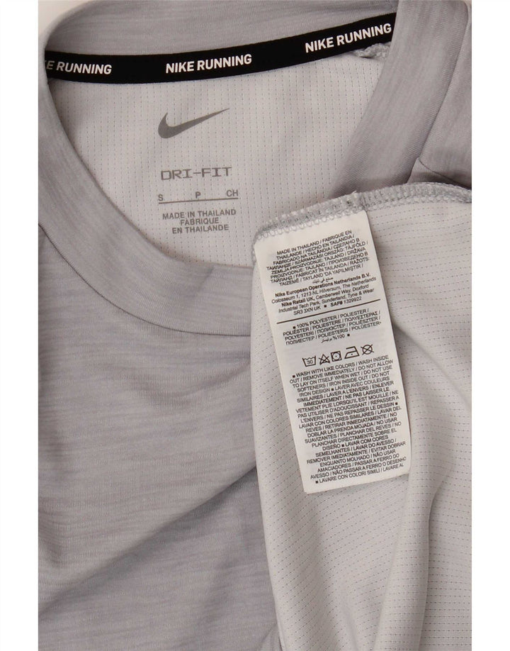 Ženska majica Nike UK 10 mali sivi pjegavi poliester