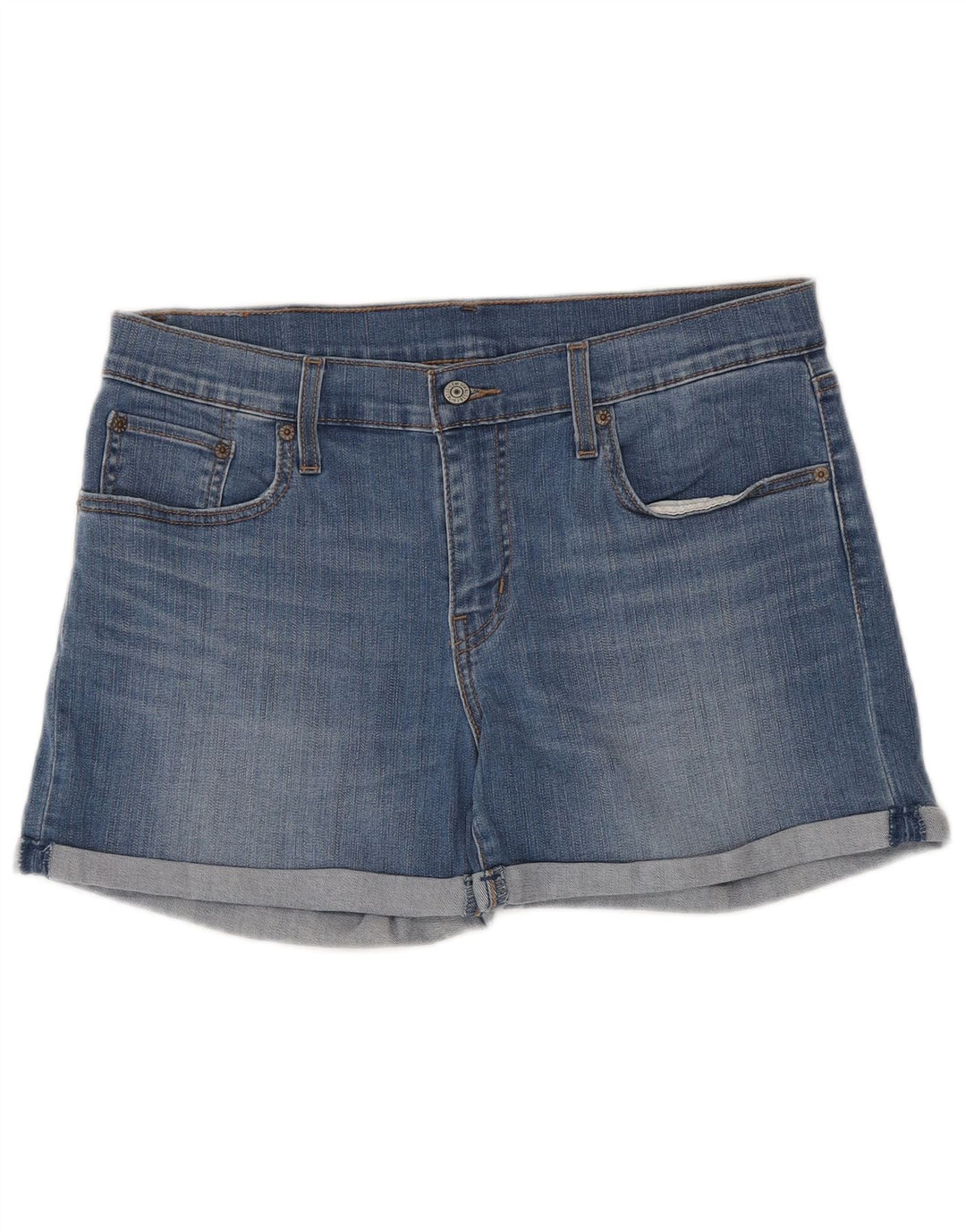 Levi's ženske traper kratke hlače W31 veliki plavi pamuk