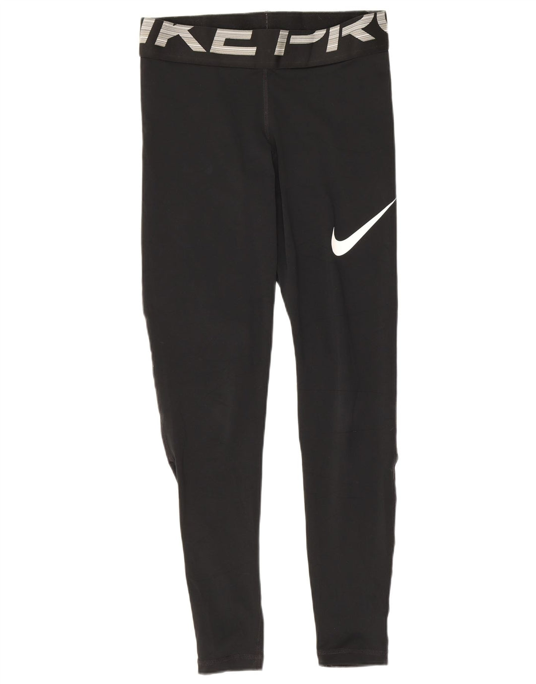 Nike Ženske Dri Fit Graphic Leggings UK 8 Male crne poliesterske