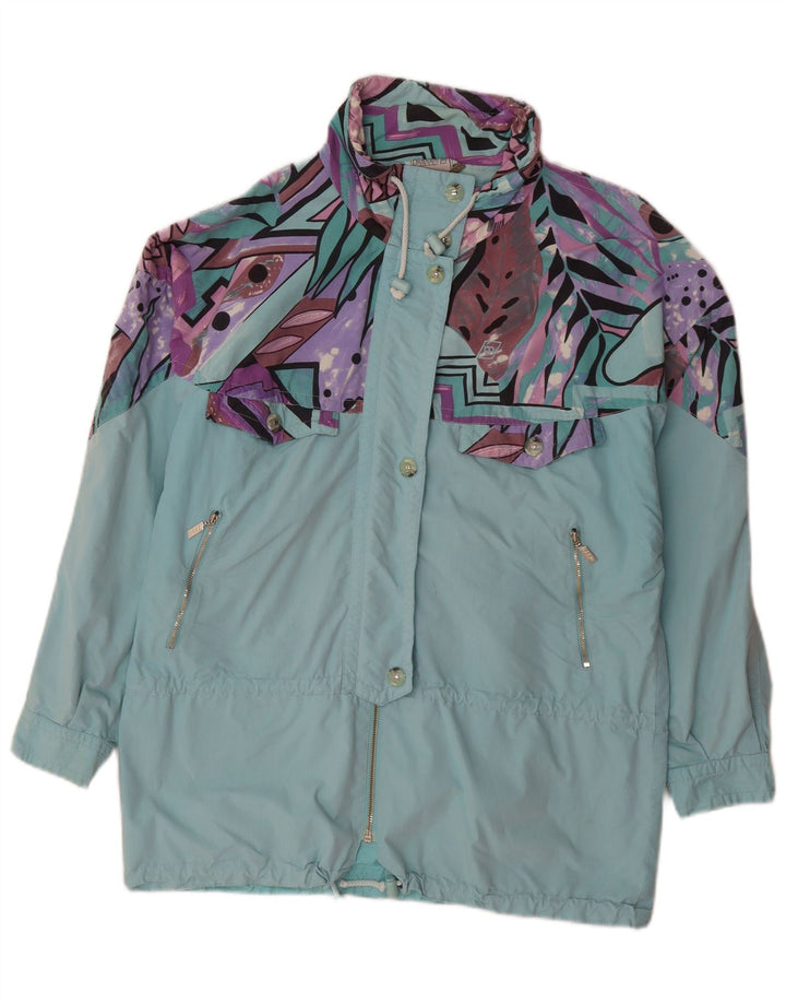 Maser M ženski preveliki baloner UK 10 Mali tirkizni geometrijski