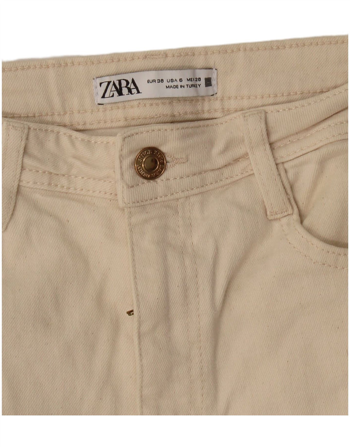 Zara ženske uske traperice EU 38 male W28 L33 sivobijele