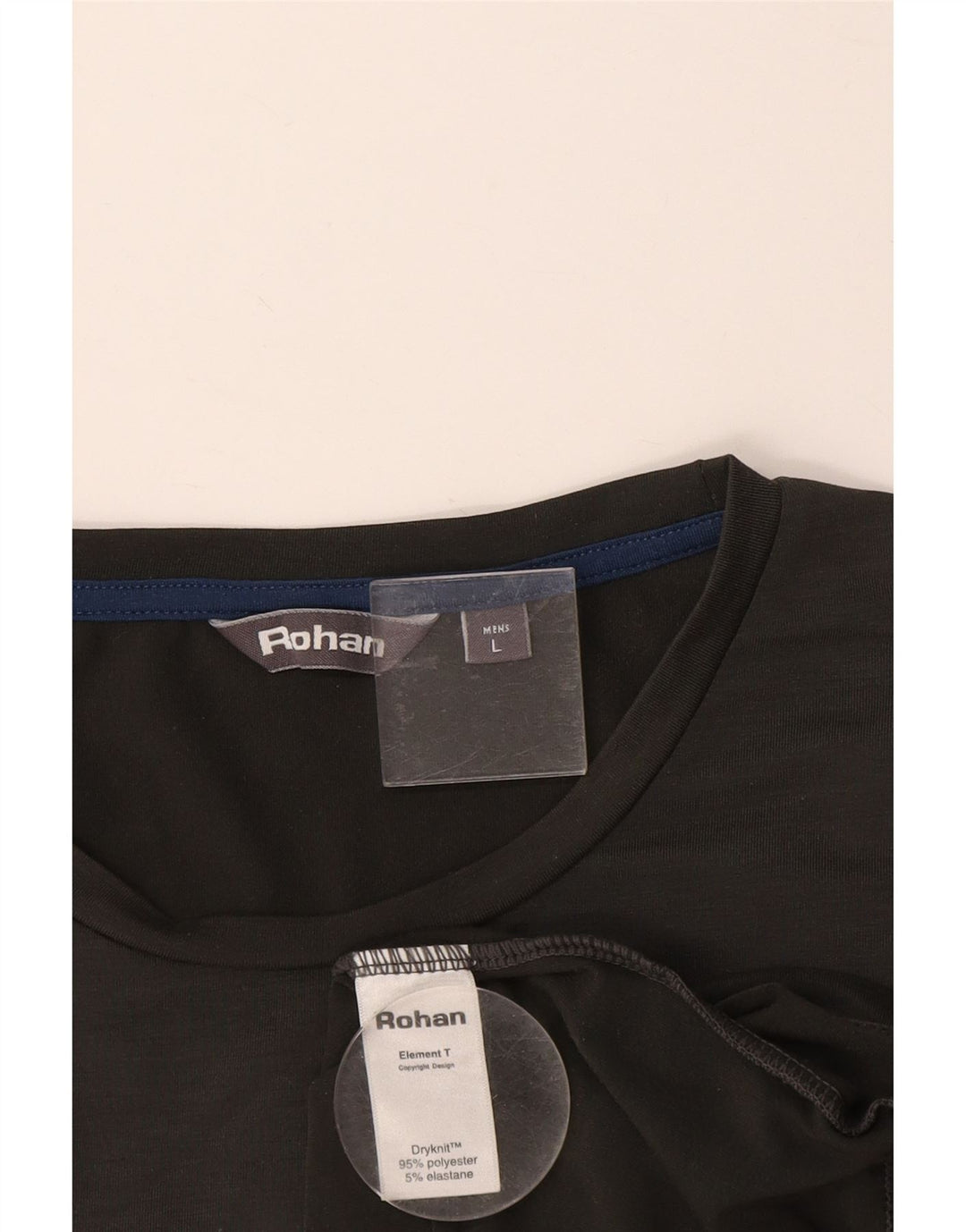 ROHAN Muška majica kratkih rukava Veliki sivi poliester