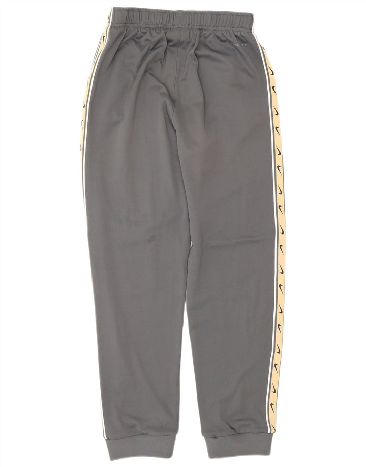 NIKE Boys Dri Fit Graphic Trenirka Hlače Joggers 13-14 Years XL Grey