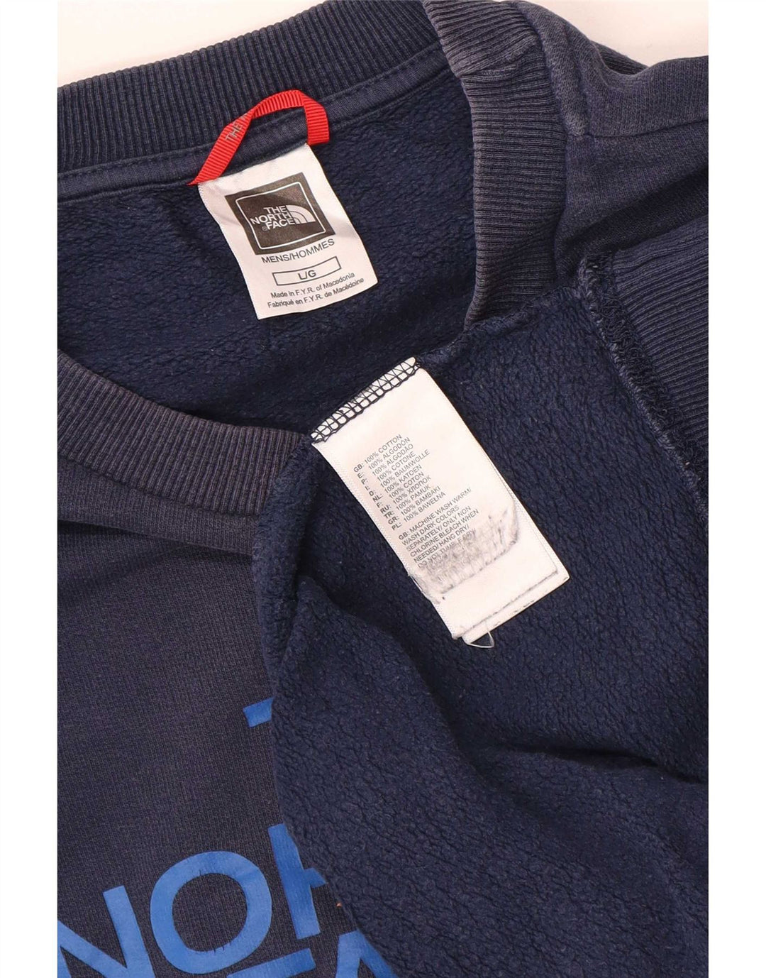 The North Face muški džemper regularnog kroja Graphic Veliki tamnoplavi