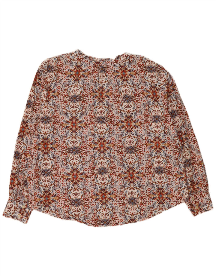 LOFT Ženska majica košulja Bluza UK 18 XL Raznobojni Paisley pamuk