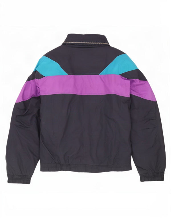 Sergio Tacchini muška skijaška jakna UK 38 Medium Navy Blue Colourblock Sports