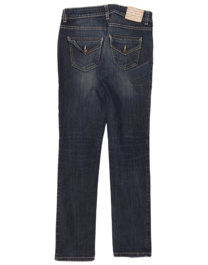 Ženske uske traperice Calvin Klein W29 L32 plavi pamuk