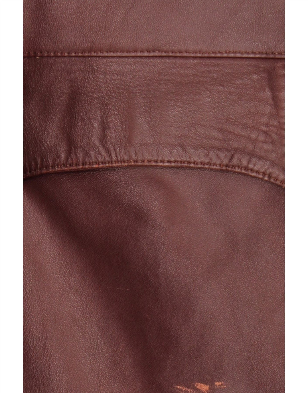 Vintage ženska kožna jakna IT 50 XL bordo koža