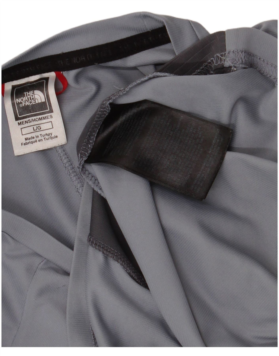 The North Face muška majica kratkih rukava Veliki sivi poliester u boji