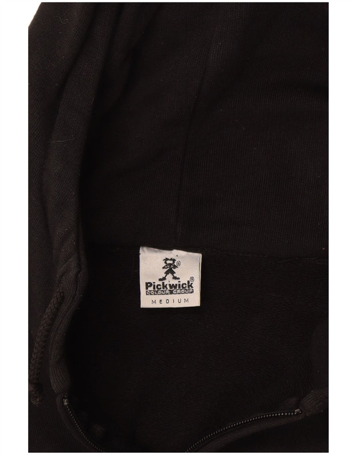 Pickwick muška pulover s kapuljačom s patentnim zatvaračem, srednji crni pamuk