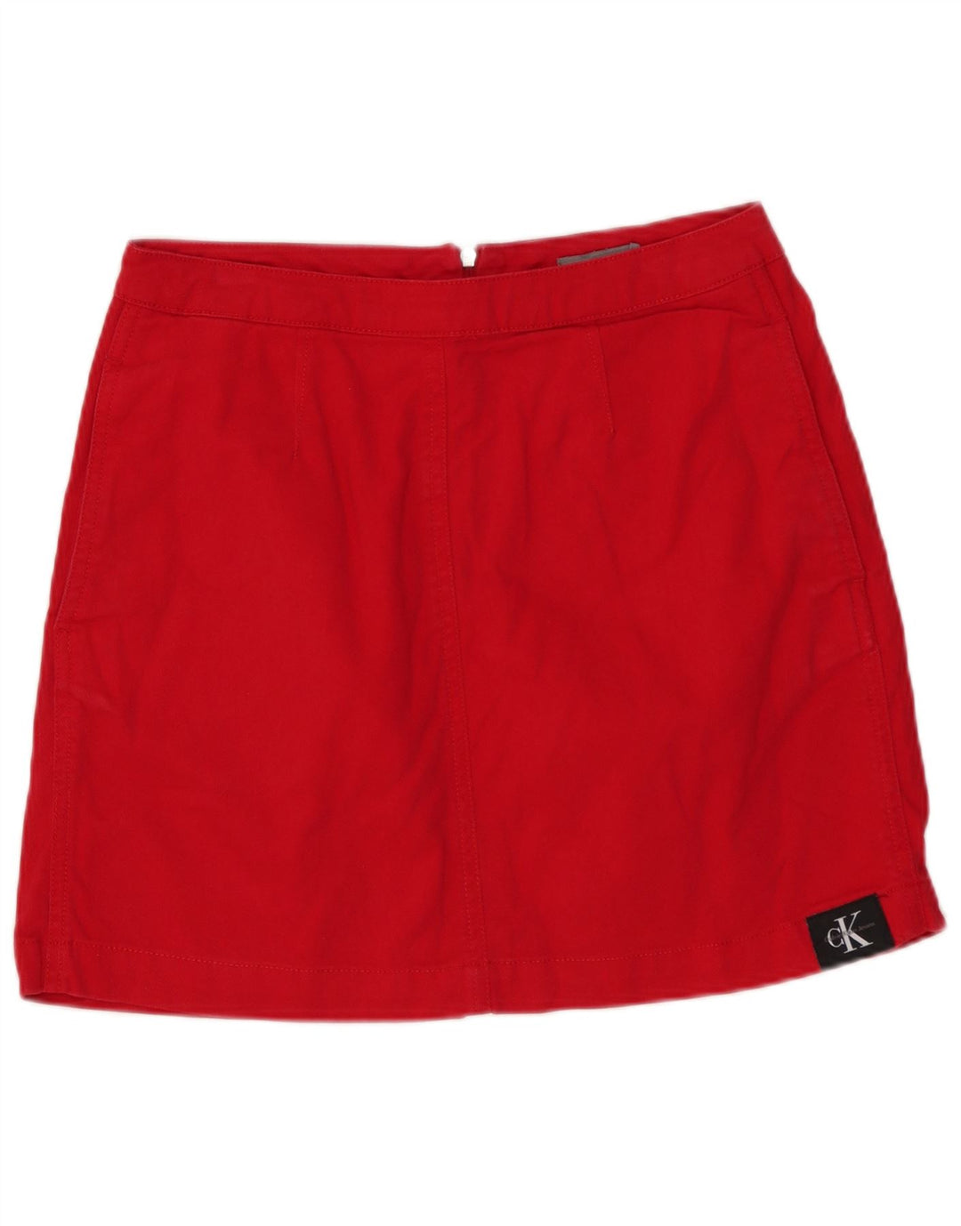 CALVIN KLEIN Ženska traper suknja W27 Mala crvena pamuk