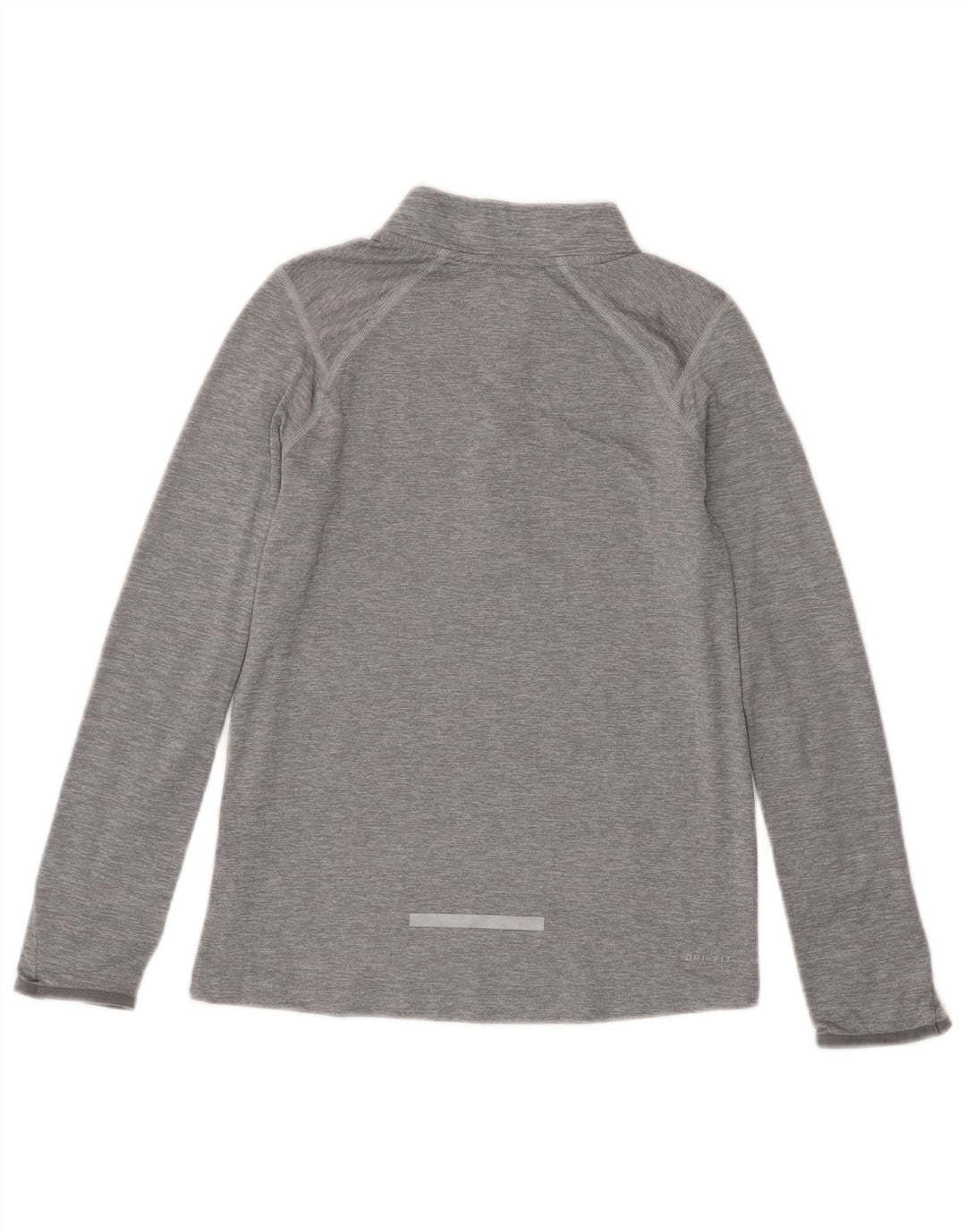 Nike Boys Dri Fit Pullover Trenirka Top 10-11 Years Medium Grey Flected