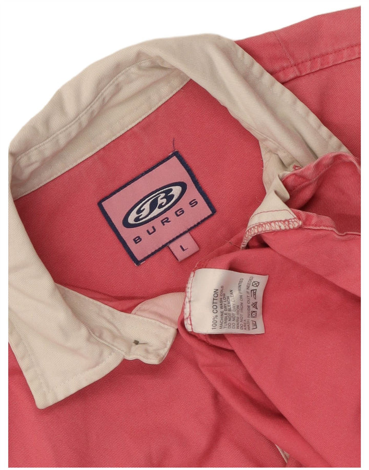 Vintage ženska majica s grafičkim motivima UK 16 Veliki pamuk u ružičastoj boji