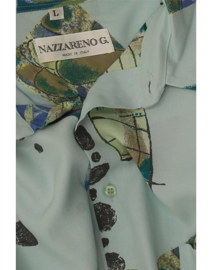 Nazzareno G. Muška košulja Large Blue Patchwork