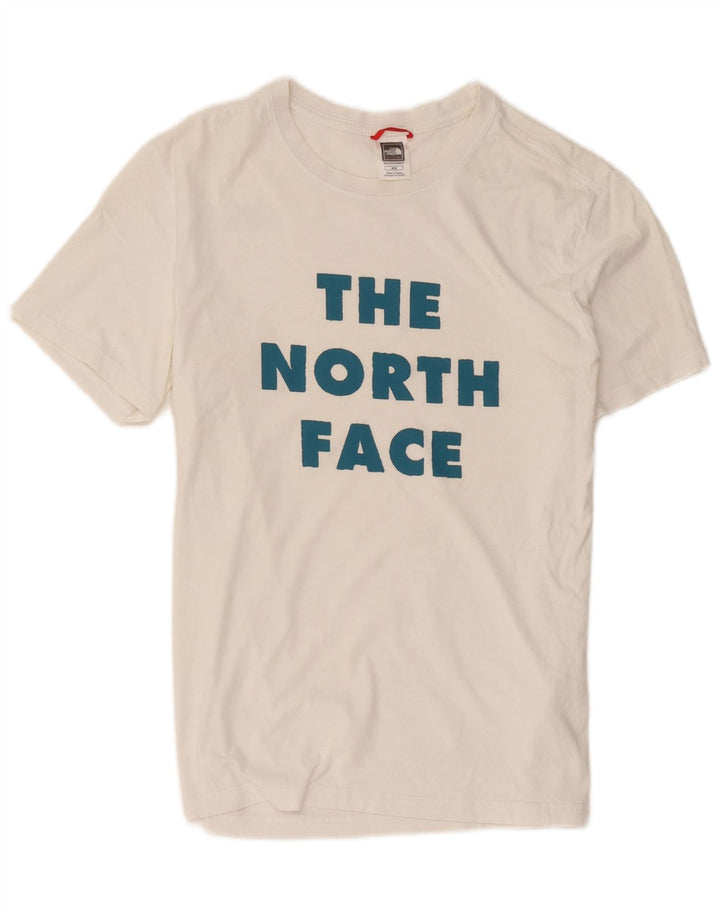The North Face muška majica kratkih rukava srednje veličine, bijeli pamuk