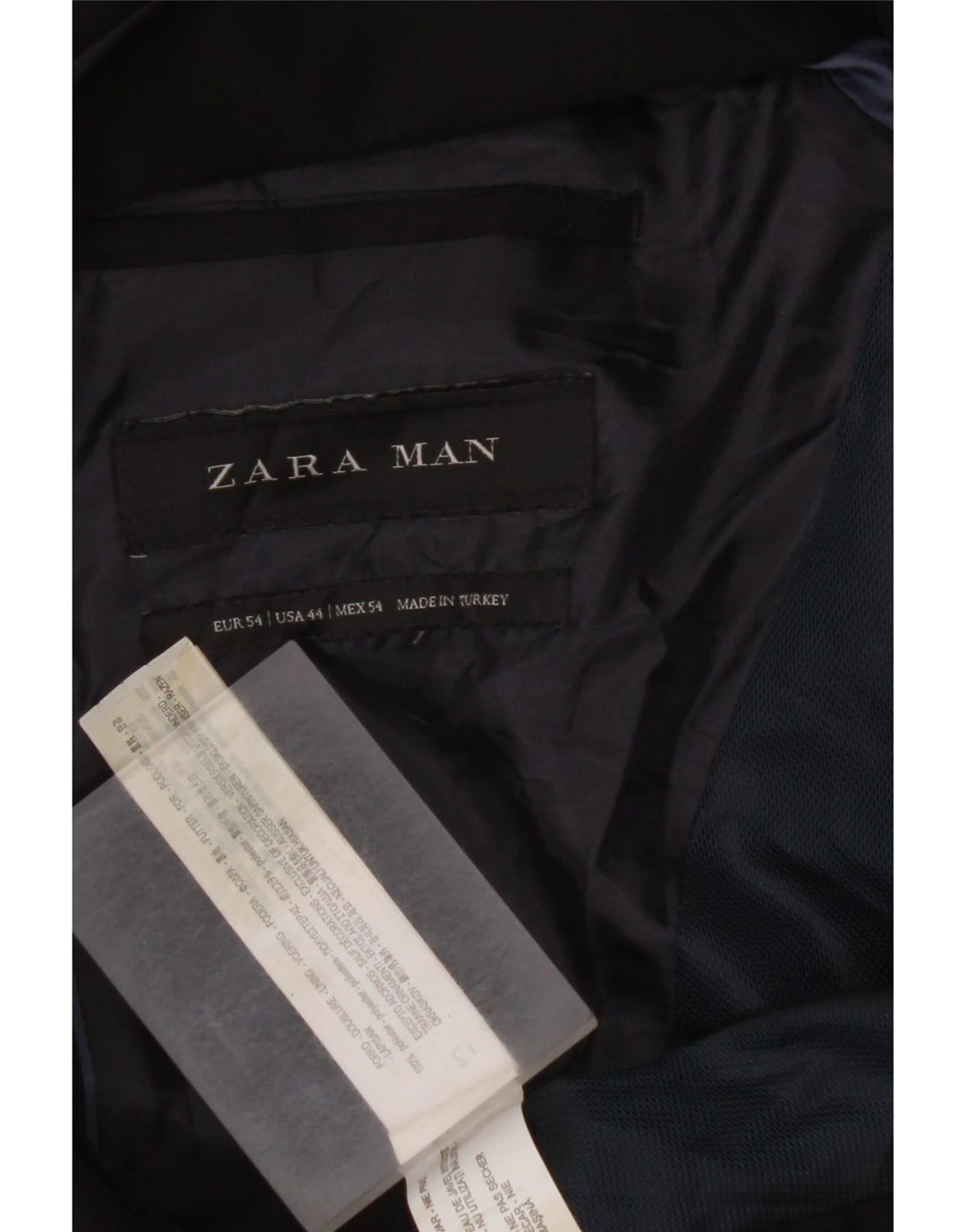 ZARA muška jakna sa 2 gumba EU 54 XL crna viskoza