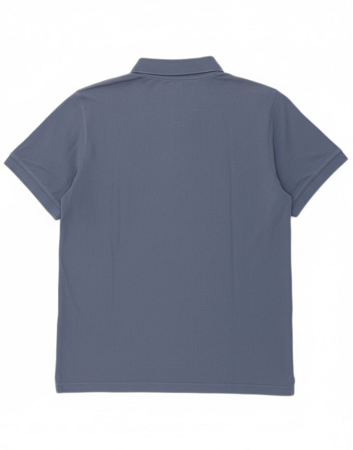 MARLBORO CLASSICS Mens Polo Shirt Medium Blue Cotton Vintage Marlboro Classics and Second-Hand Marlboro Classics from Messina Hembry 