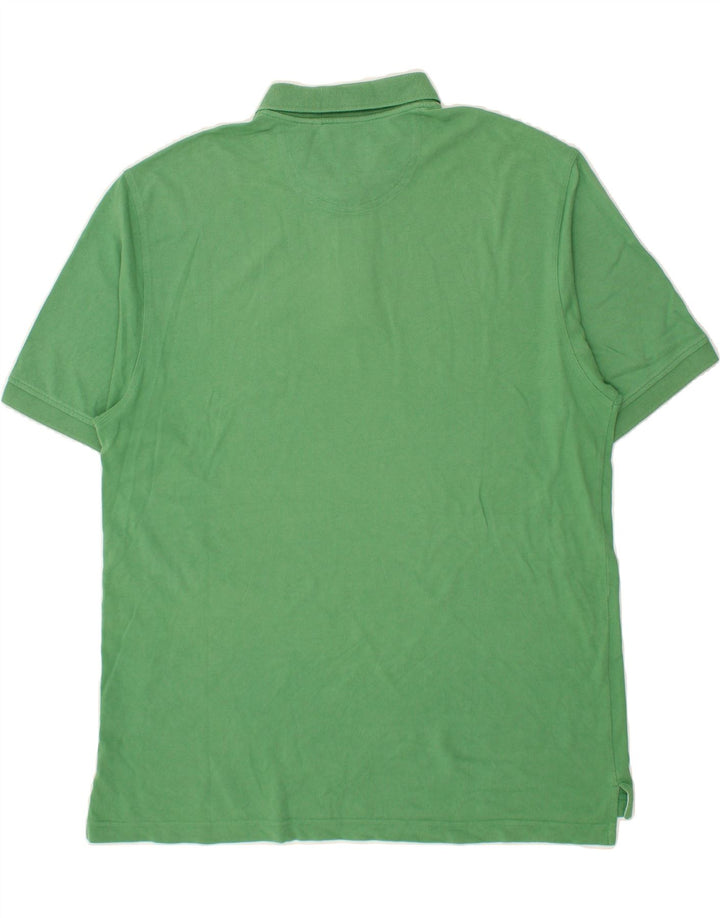 IZOD Mens Polo Shirt XL Green Cotton Vintage Izod and Second-Hand Izod from Messina Hembry 