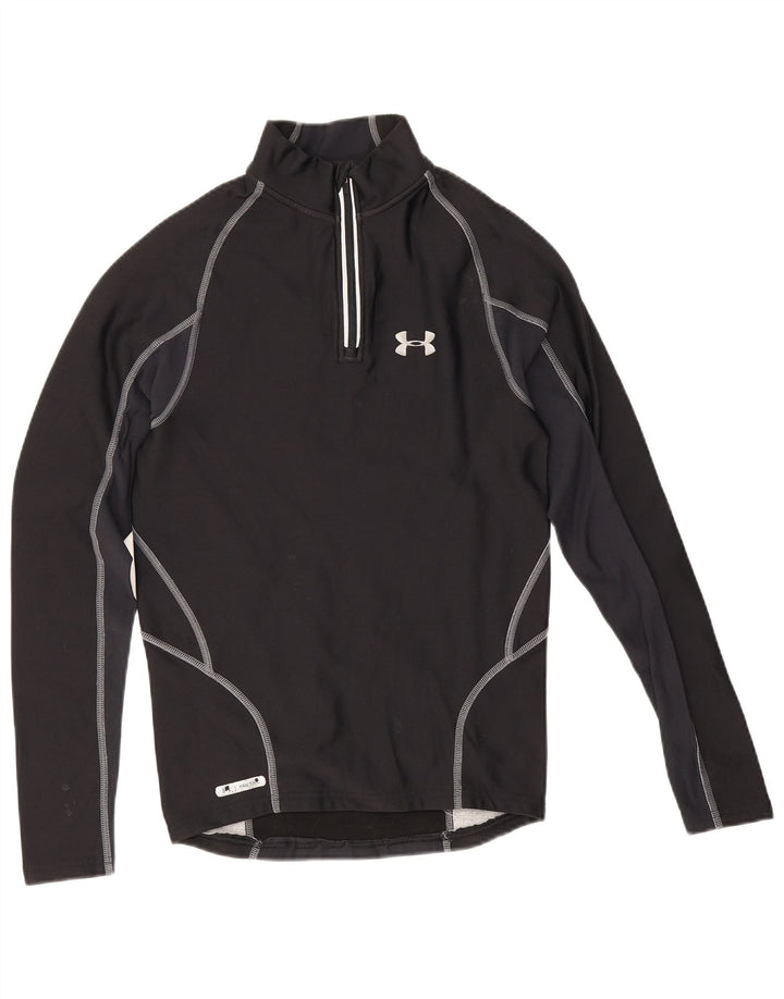 Gornji dio trenirke Under Armour Cold Gear Graphic srednje crne boje