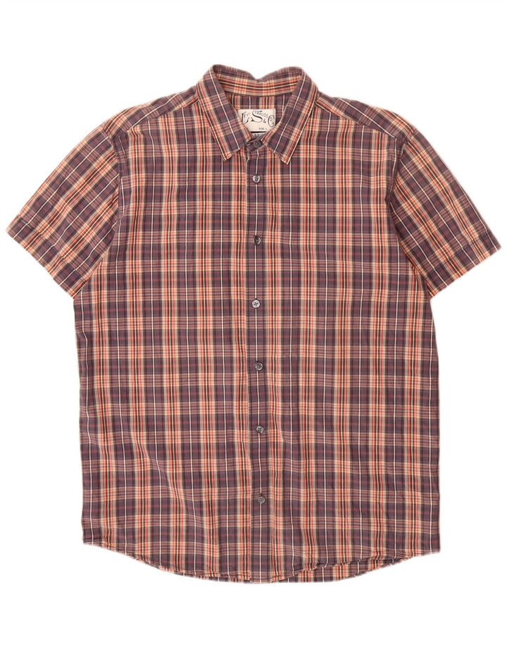 Levi's muška klasična košulja kratkih rukava, pamuk velikog šarenog karira