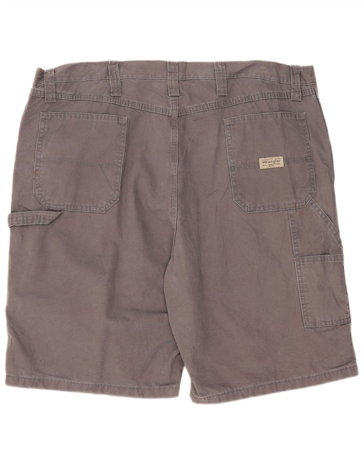 Wrangler muške kargo kratke hlače W42 2XL sivi pamuk