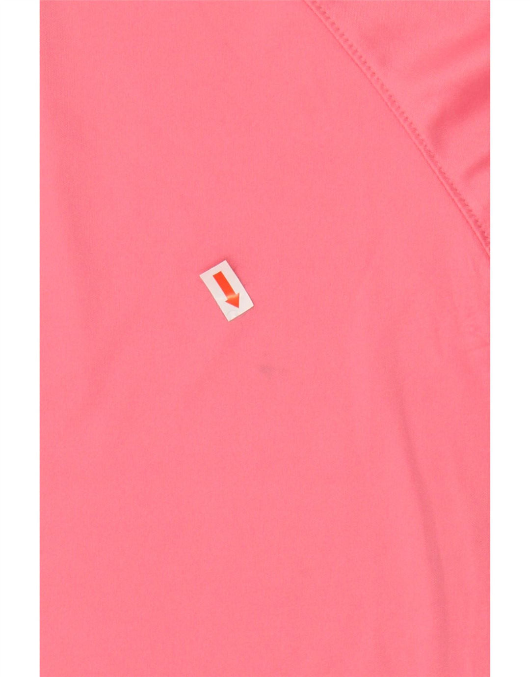 COLUMBIA Mens Omni-Shade Graphic Top Long Sleeve Small Pink Polyester