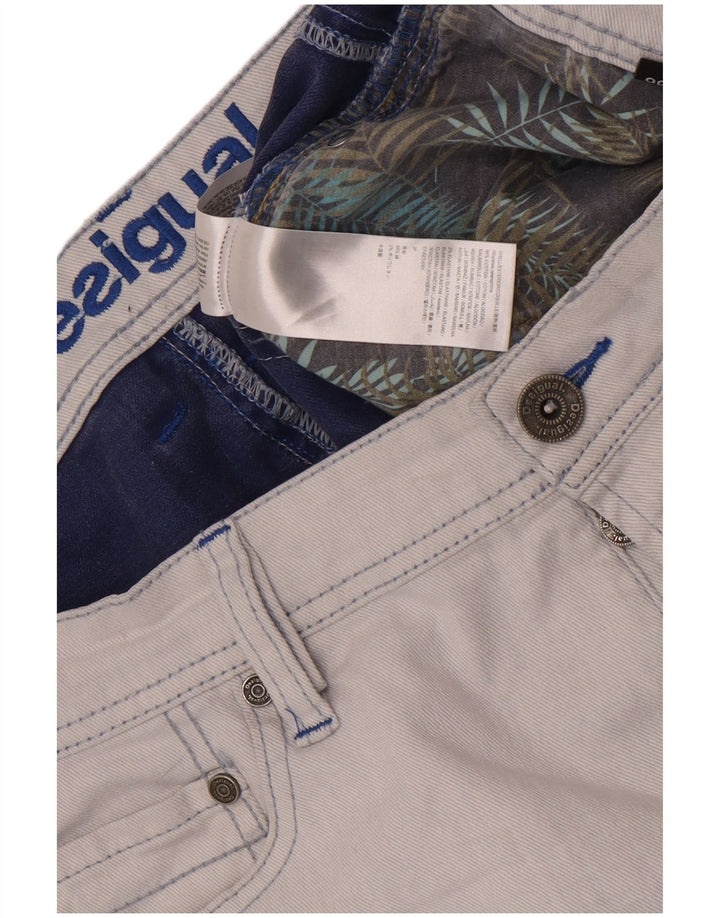 Desigual muške uske traperice W36 L33 plavi pamuk