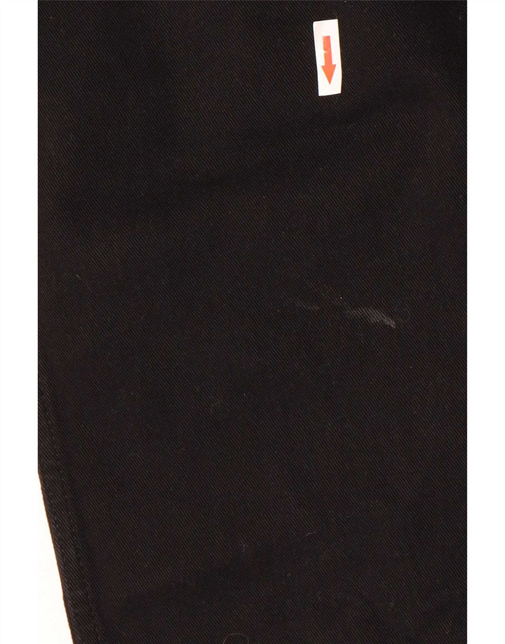 Wrangler muške ravne traperice W34 L34 crni pamuk