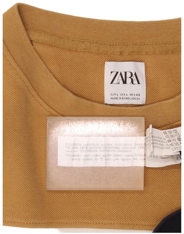 Zara muški džemper od velikog raznobojnog pamuka