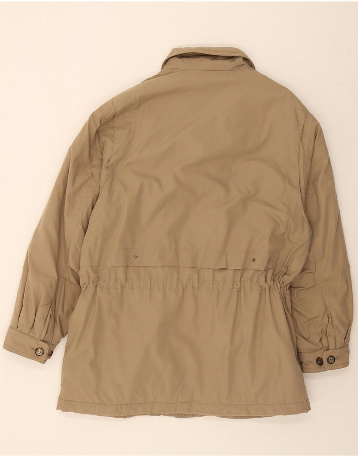 KLIMA Mens Windbreaker Coat UK 40 Large Beige Polyester Vintage Klima and Second-Hand Klima from Messina Hembry 