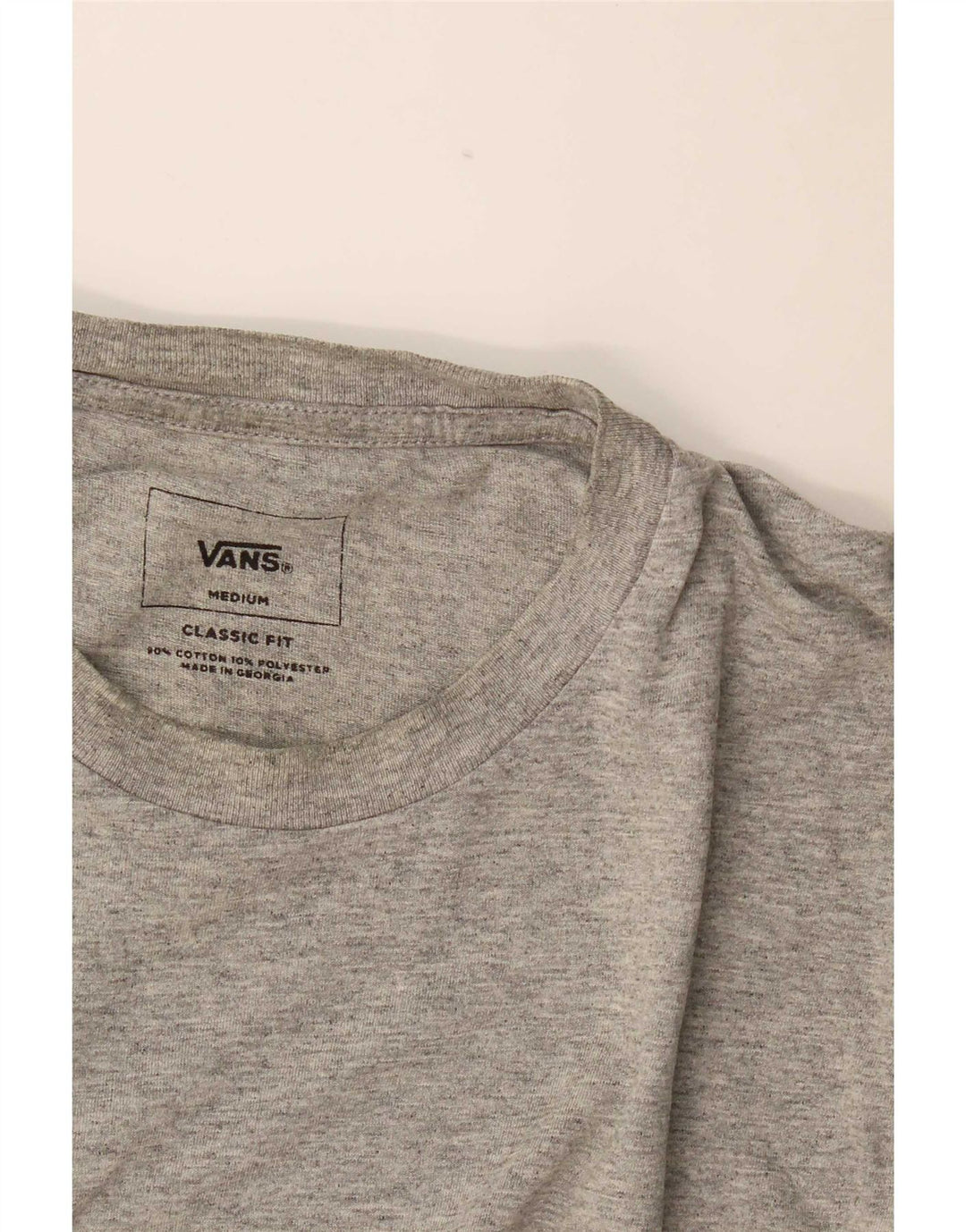 Vans muška klasična majica kratkih rukava srednje sivi pamuk
