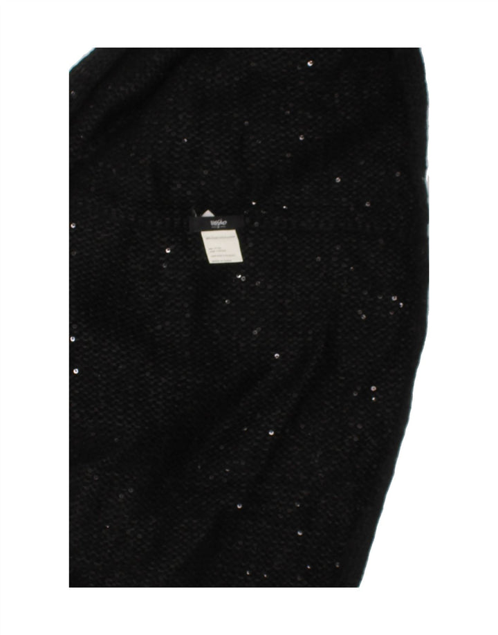 MOSSIMO Womens Knit Cowl Scarf One Size Black Acrylic Vintage Mossimo and Second-Hand Mossimo from Messina Hembry 