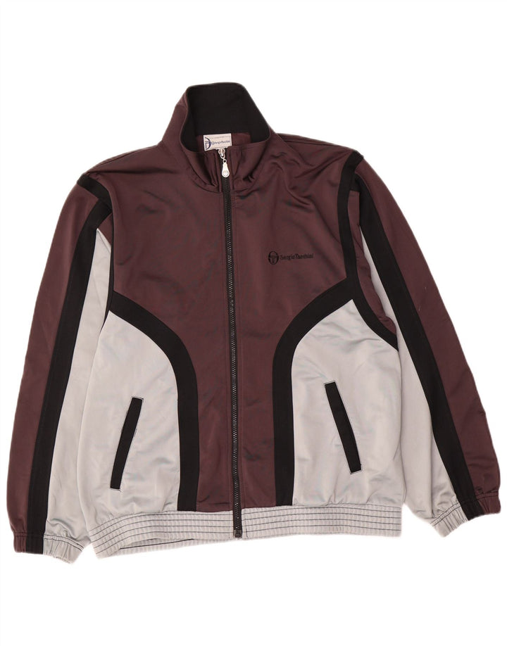 Sergio Tacchini muška trenirka gornja jakna IT 46 Small Brown Colourblock