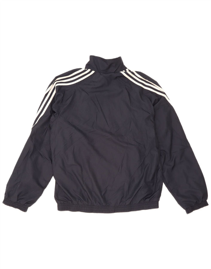 Adidas muška gornja jakna od trenirke, mala tamnoplava poliesterska boja