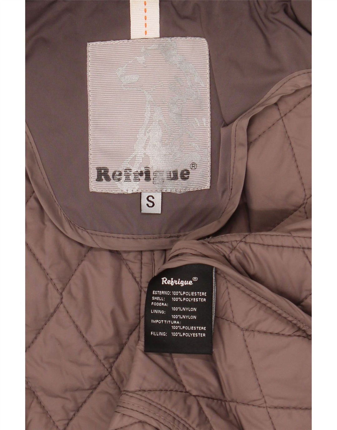 Refrigiwear ženska prošivena jakna UK 10 mali sivi poliester