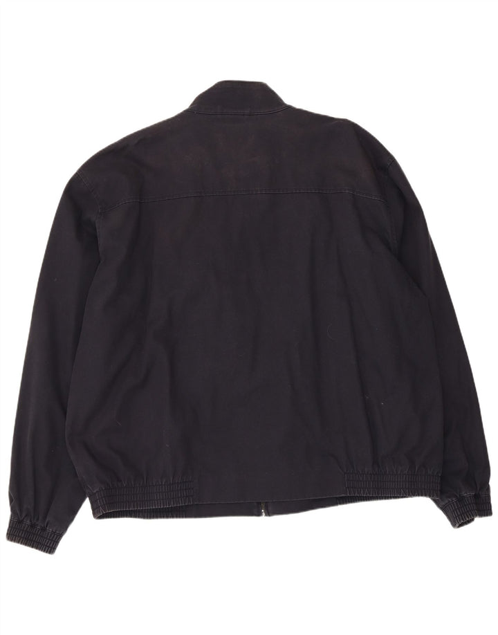 Muška bomber jakna Lyle & Scott UK 44 2XL tamnoplavi pamuk