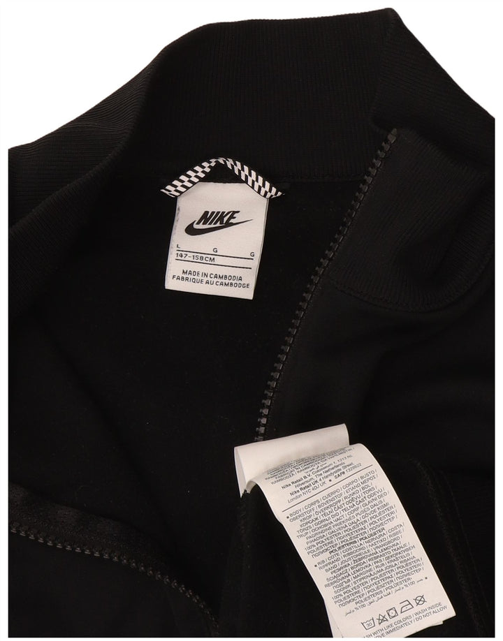 Nike Boys Trenirka Gornja jakna 12-13 godina velika crna poliester