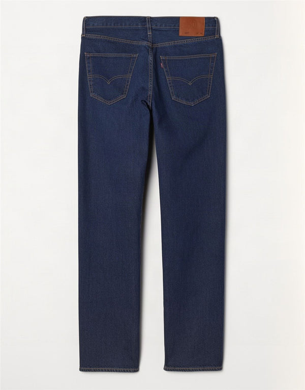 Levi's muške 501 ravne traperice W32 L32 tamnoplavi pamuk