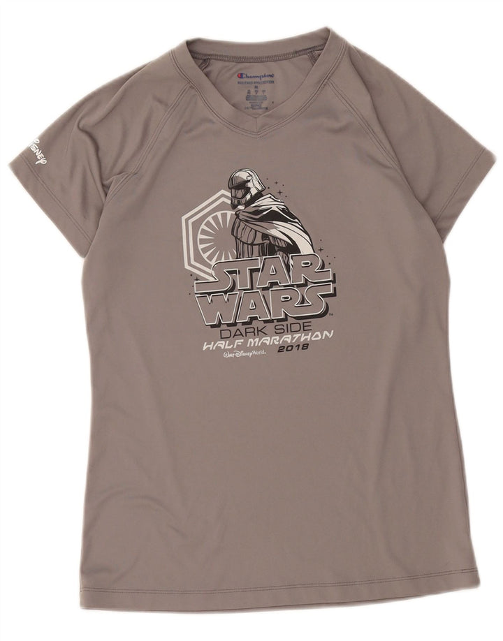 Champion Muška majica kratkih rukava Star Wars Graphic T-Shirt Srednje sivi poliester