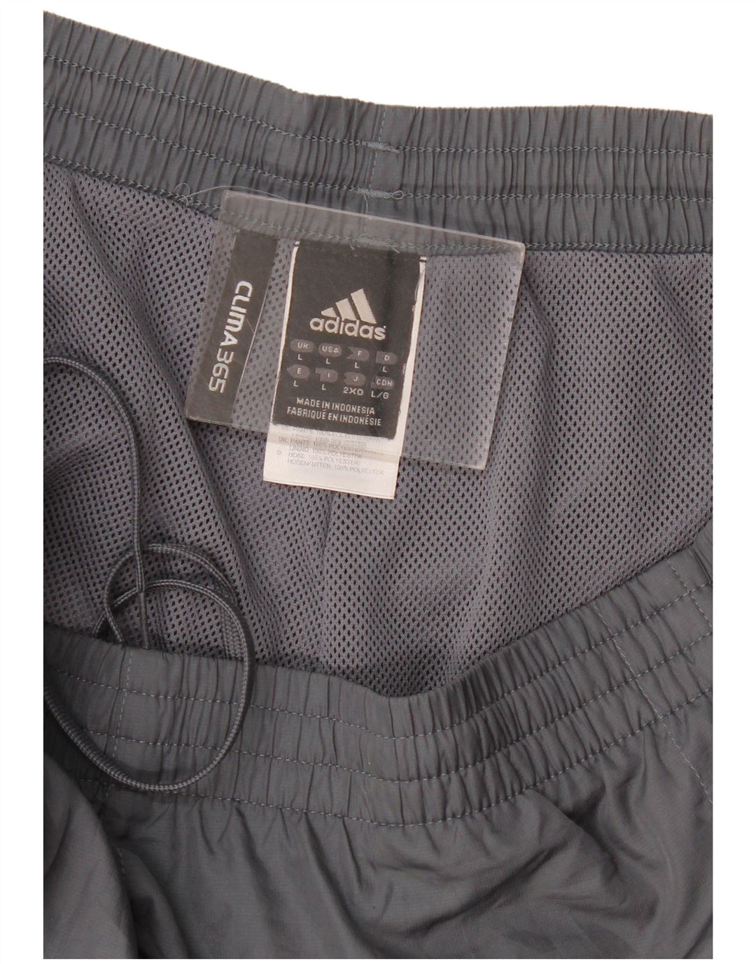 Adidas muške Clima 365 vodootporne hlače veliki sivi poliester