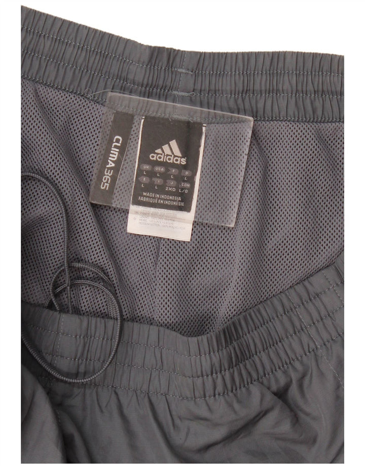 Adidas muške Clima 365 vodootporne hlače veliki sivi poliester