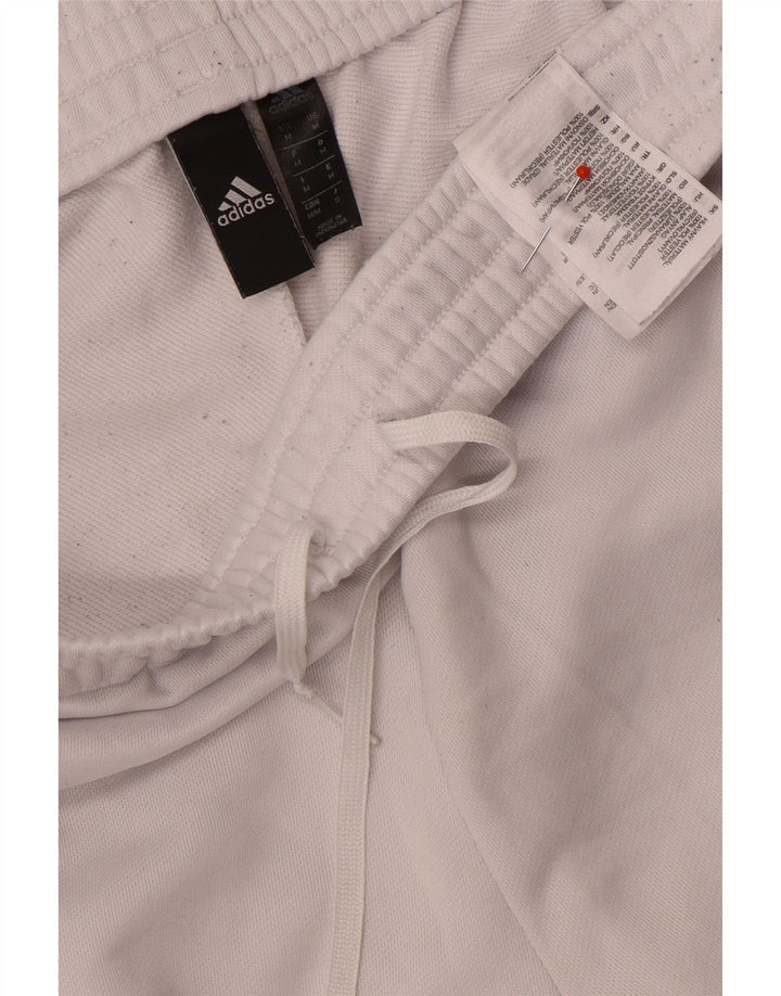 Adidas muške Aeroready hlače za trenirku srednje bijele boje od poliestera