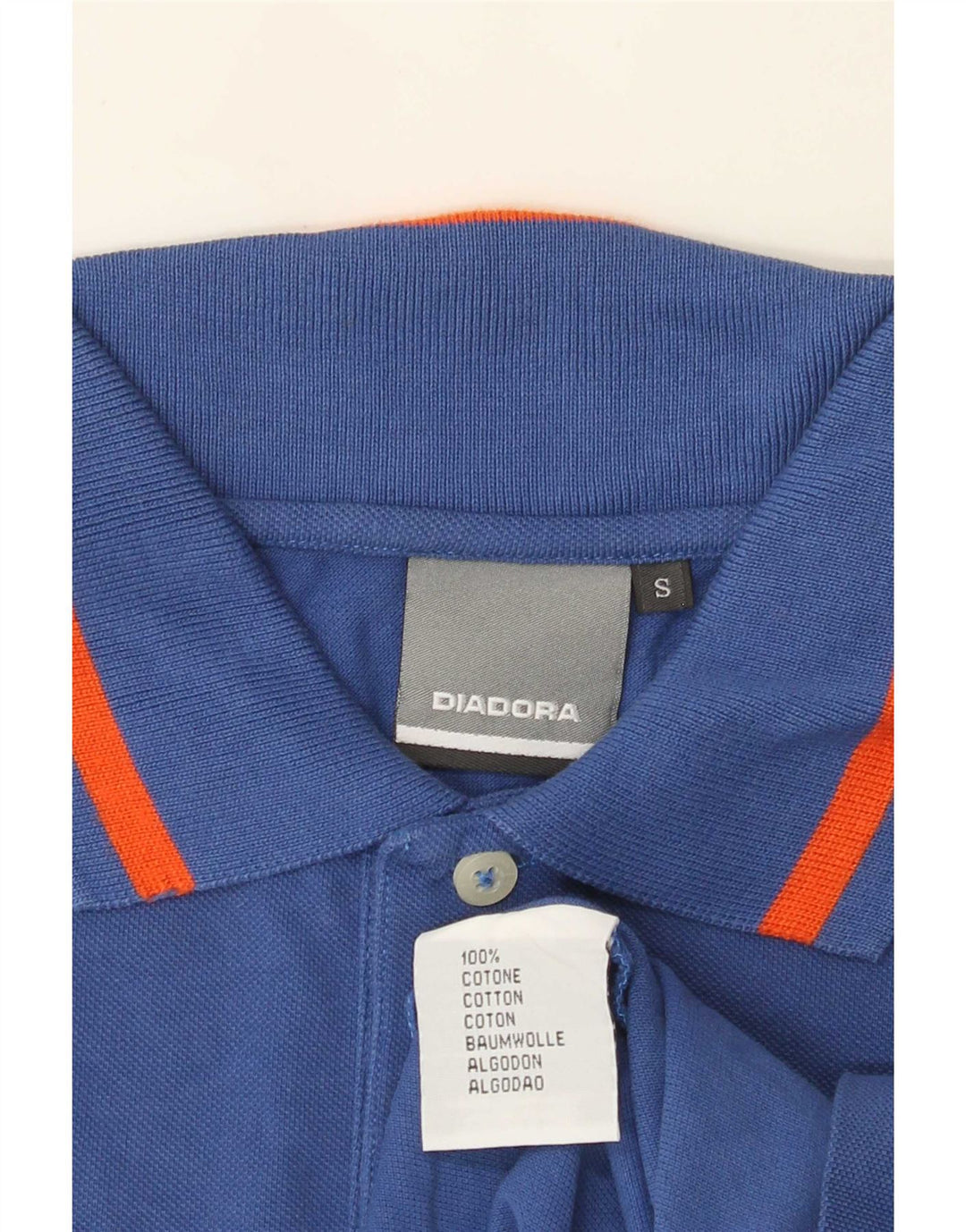Diadora muška polo majica mala plava pamučna