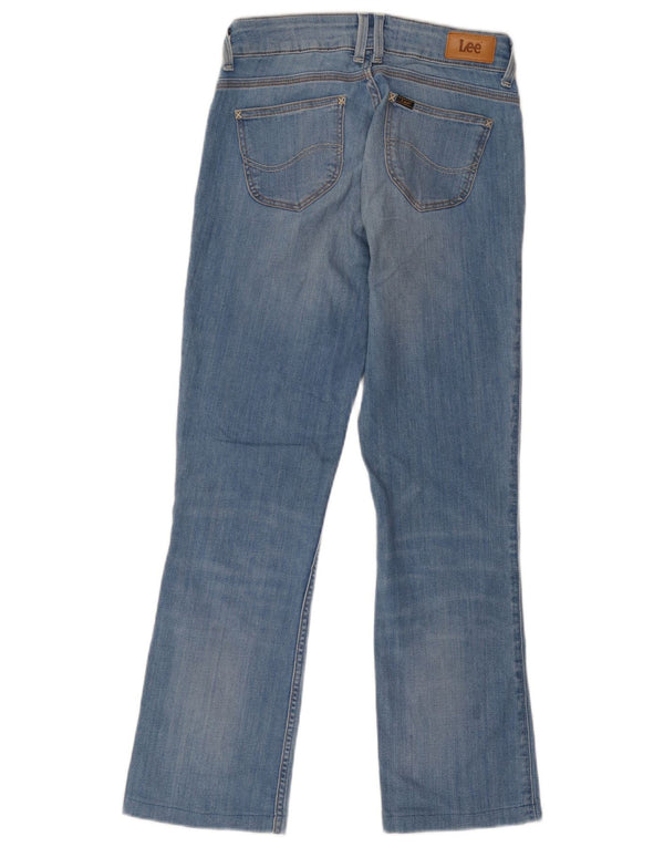 Lee Womens Joliet Bootcut Jeans W28 L27 Blue Cotton