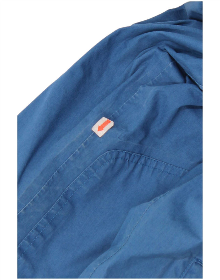 TIMBERLAND Muška vjetrovka s kapuljačom UK 36 Mali plavi poliester