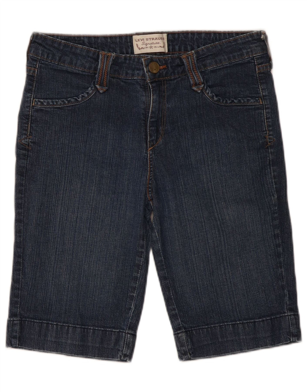 LEVI'S ženske traper kratke hlače s potpisom W32 velike plave