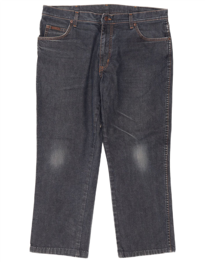 Wrangler muške teksaške ravne traperice W36 L26 plave