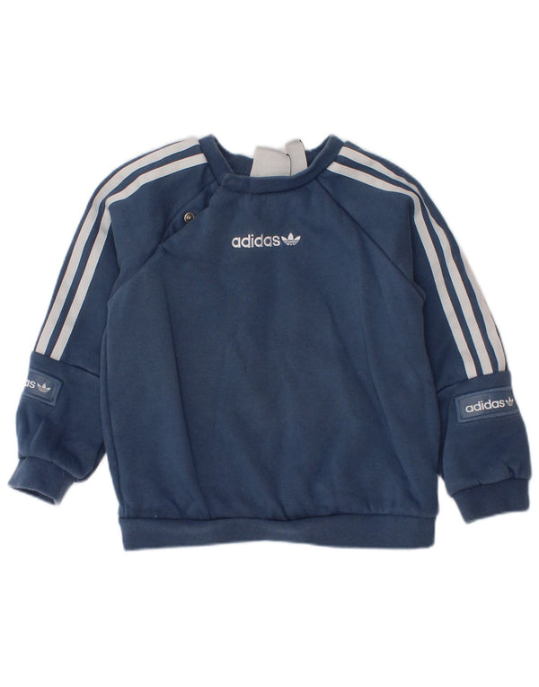 Adidas Baby Boys Graphic Puna trenirka 12-18 mjeseci, plavi pamuk