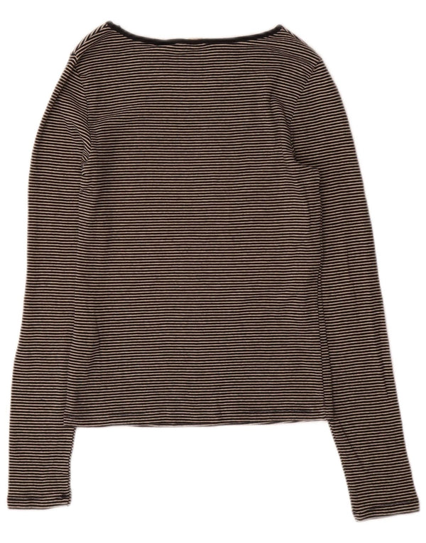 Levi's ženska majica dugih rukava UK 12, pamuk srednje sive pruge