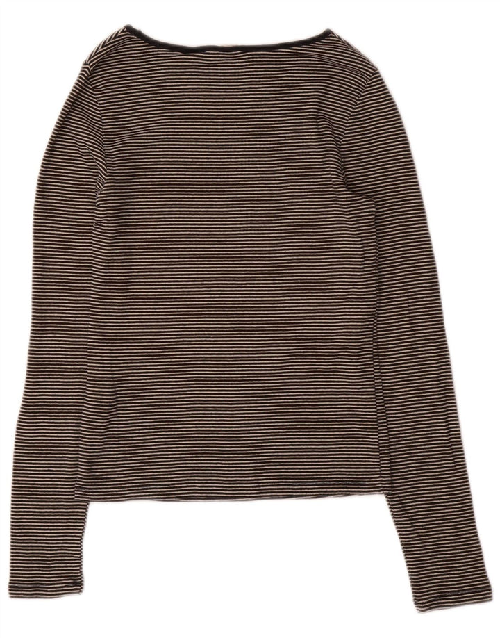 Levi's ženska majica dugih rukava UK 12, pamuk srednje sive pruge